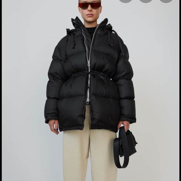 Acne Studios Jackets & Blazers - Acne Studio Tie Waist Puffer Jacket